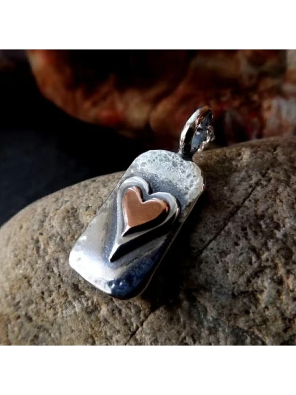Pendant Necklace with Heart #836 - Picture 4 of 14